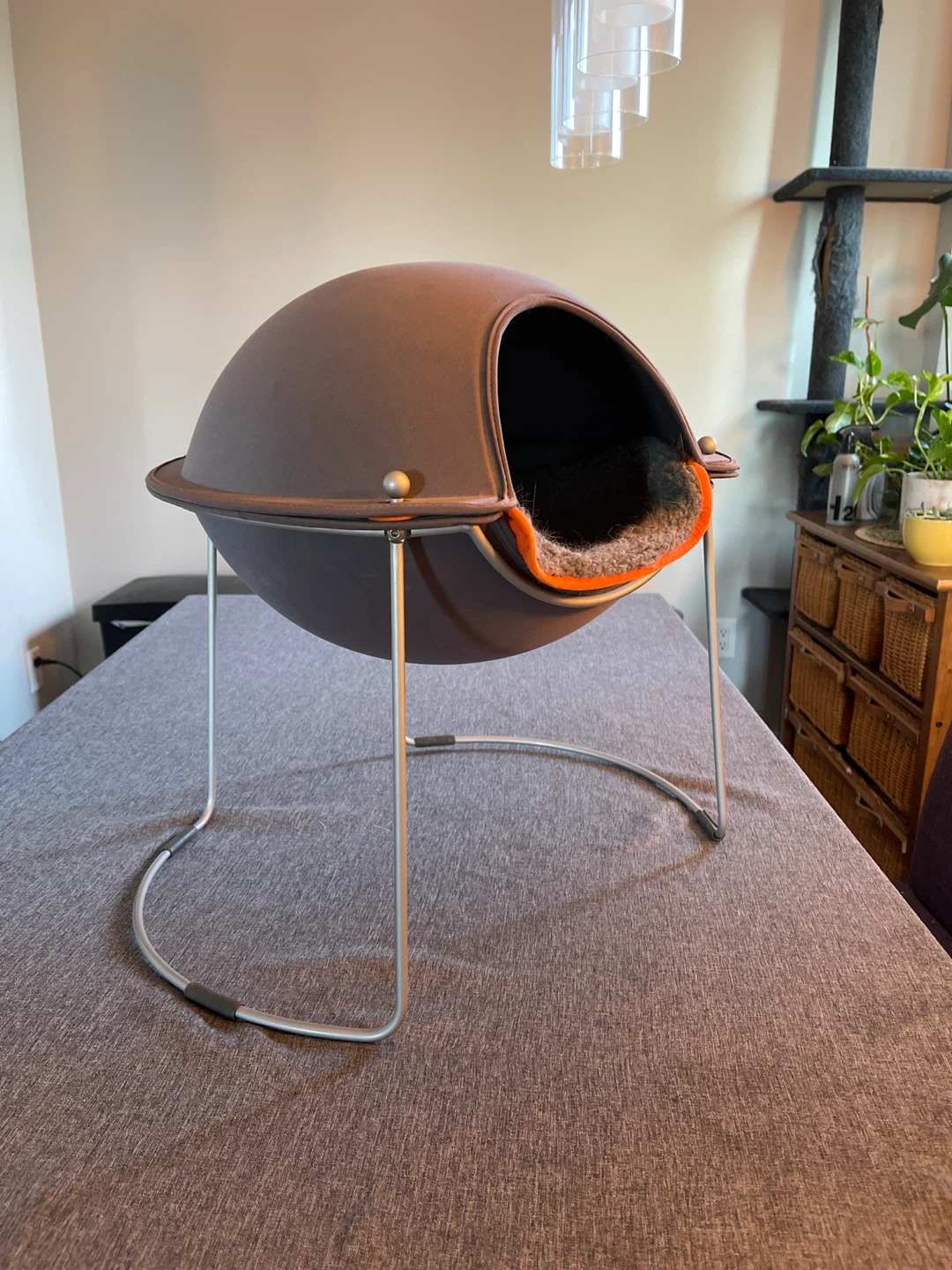 Hepper Pod Cat Bed - Grey