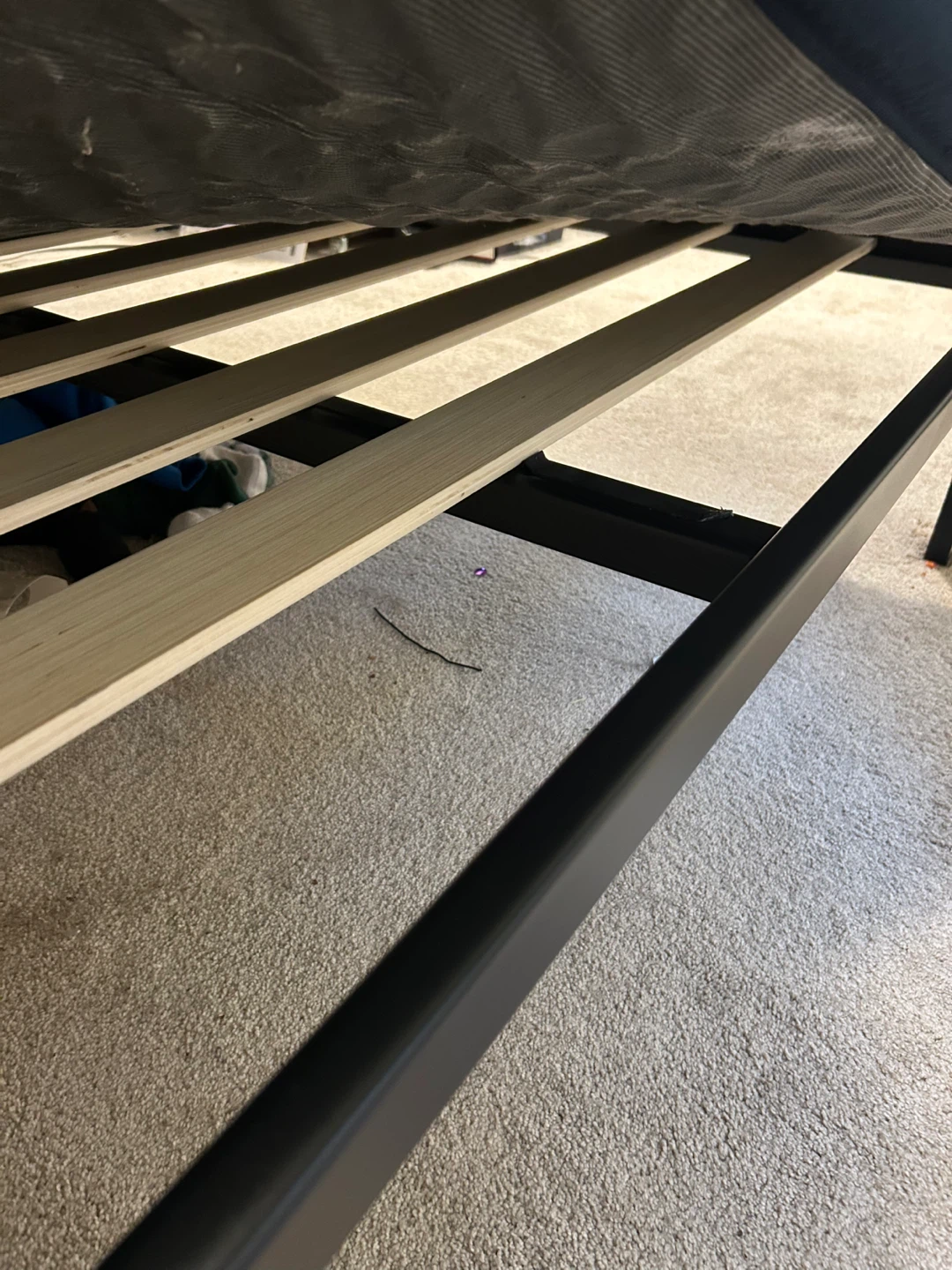 Queen Size Metal Bed Frame - photo 3