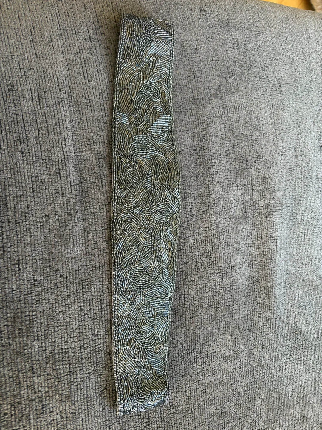 Beaded Belt - Silver/Grey image indicator(4)