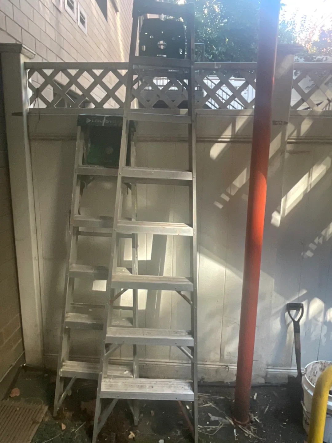 2 Aluminum Ladders thumbnail
