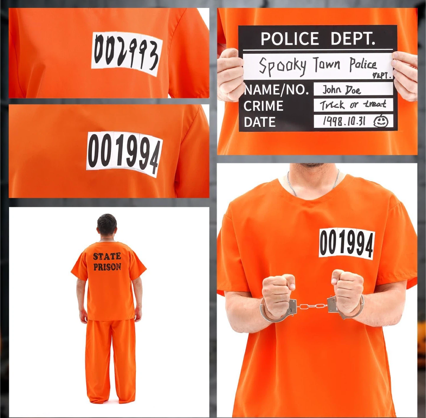 Orange State Prison Costume - photo 5