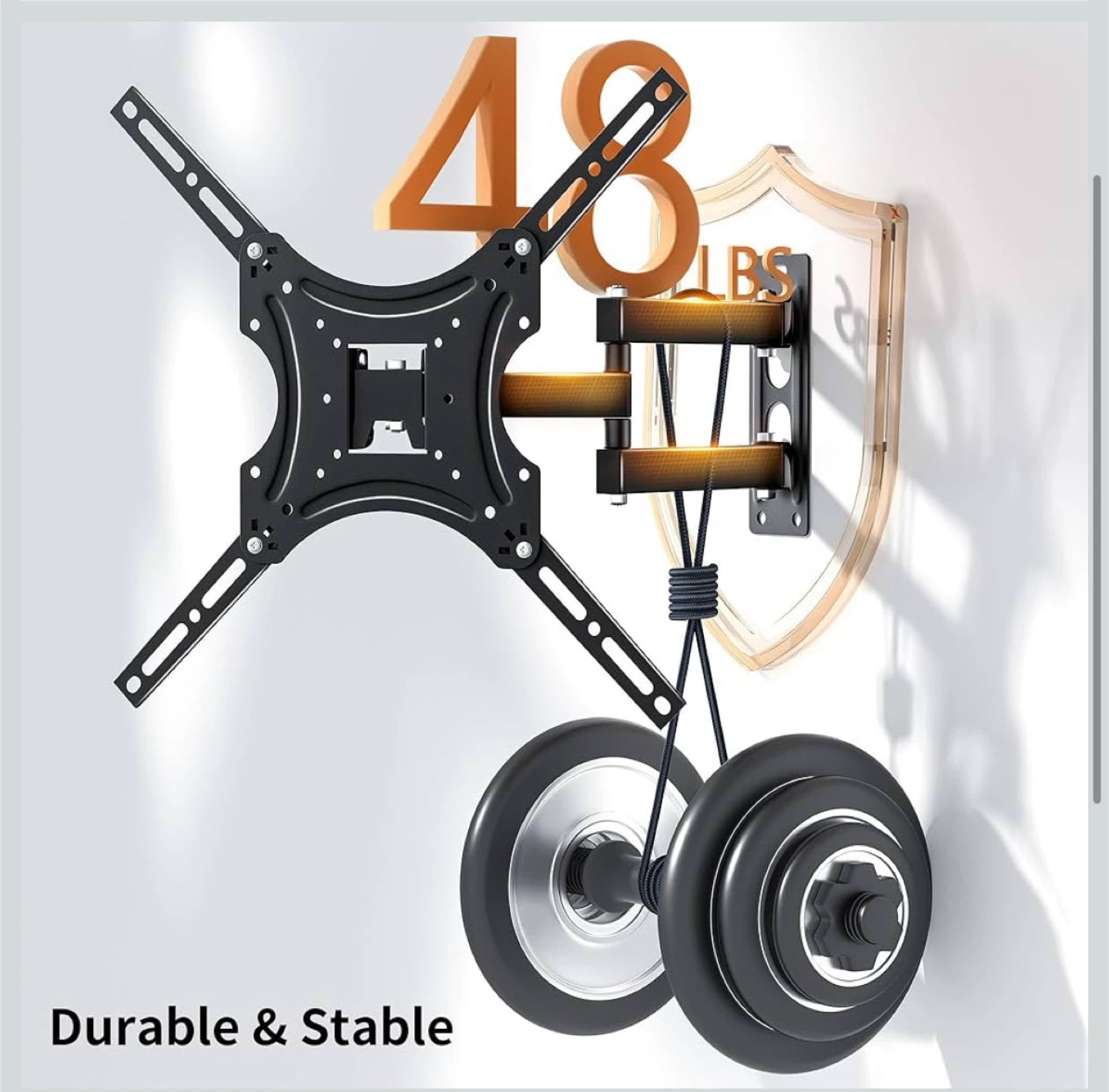 Adjustable Full Motion TV Wall Mount - photo 3