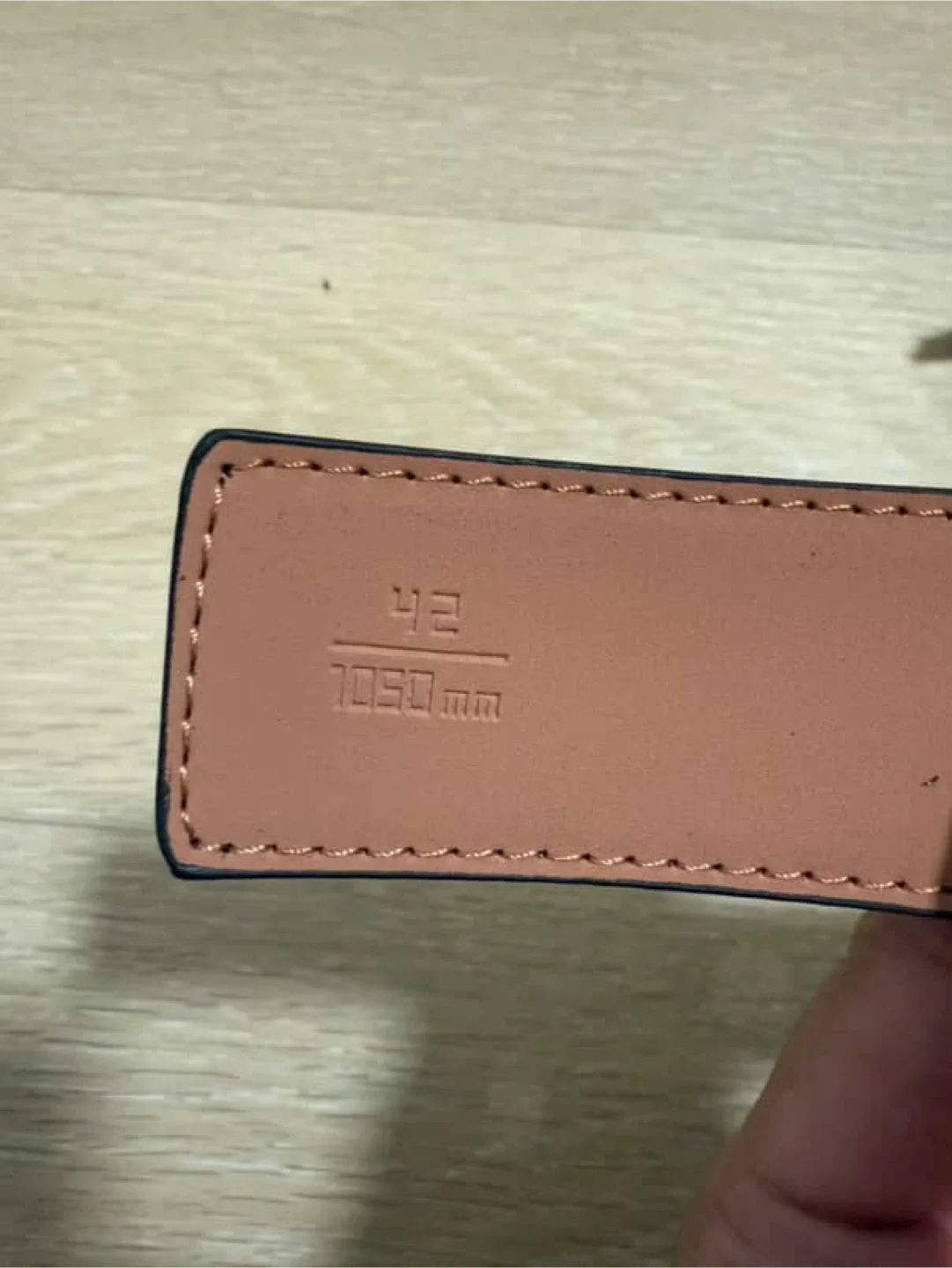 Louis Vuitton Damier Belt Size 42 image indicator(2)