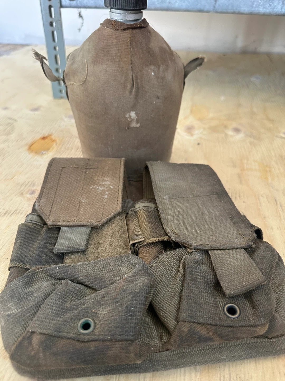 Vintage Canteen and Pouch - photo 4