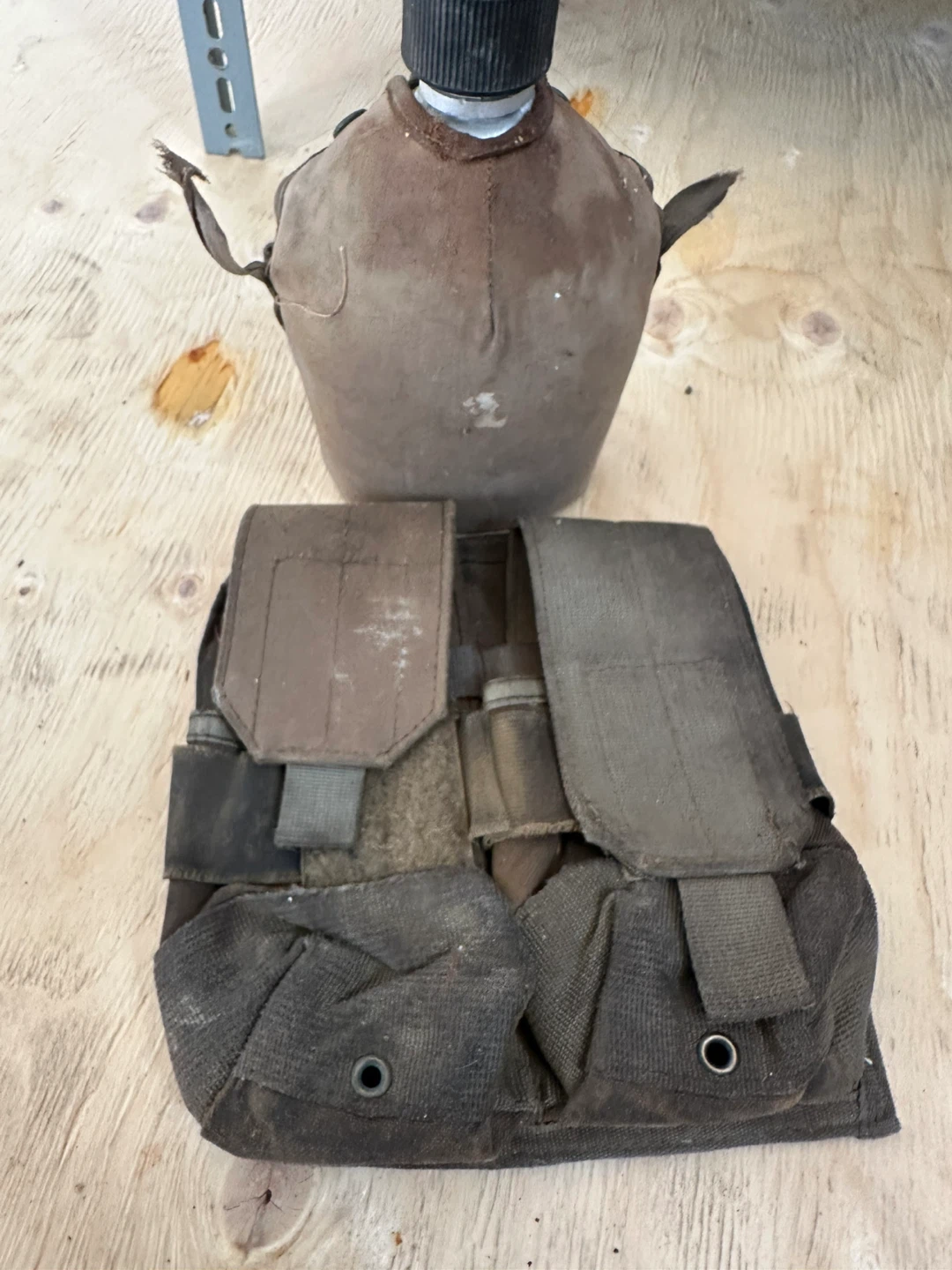 Vintage Canteen and Pouch