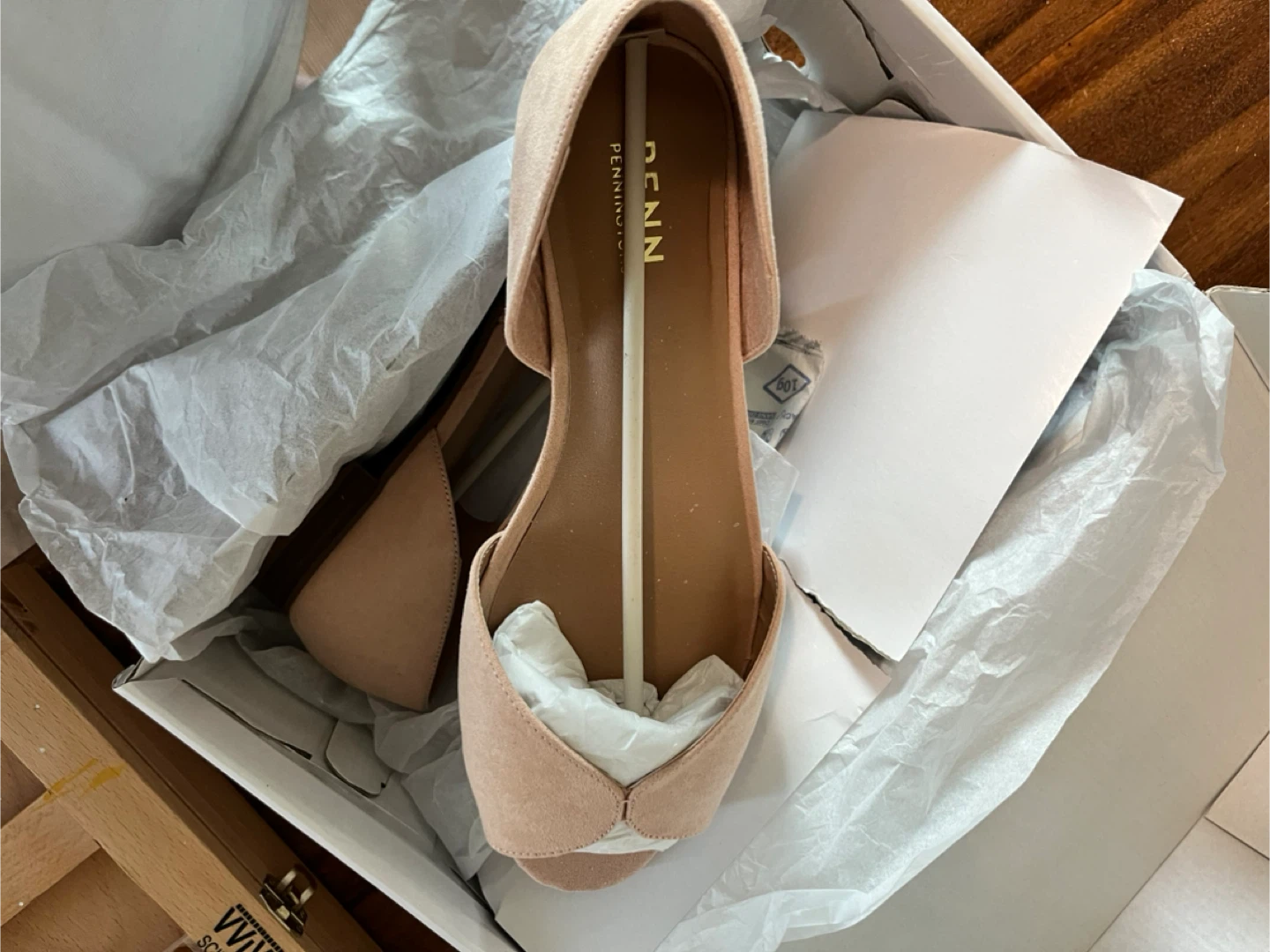 Extra wide width open toe flat shoes - photo 5