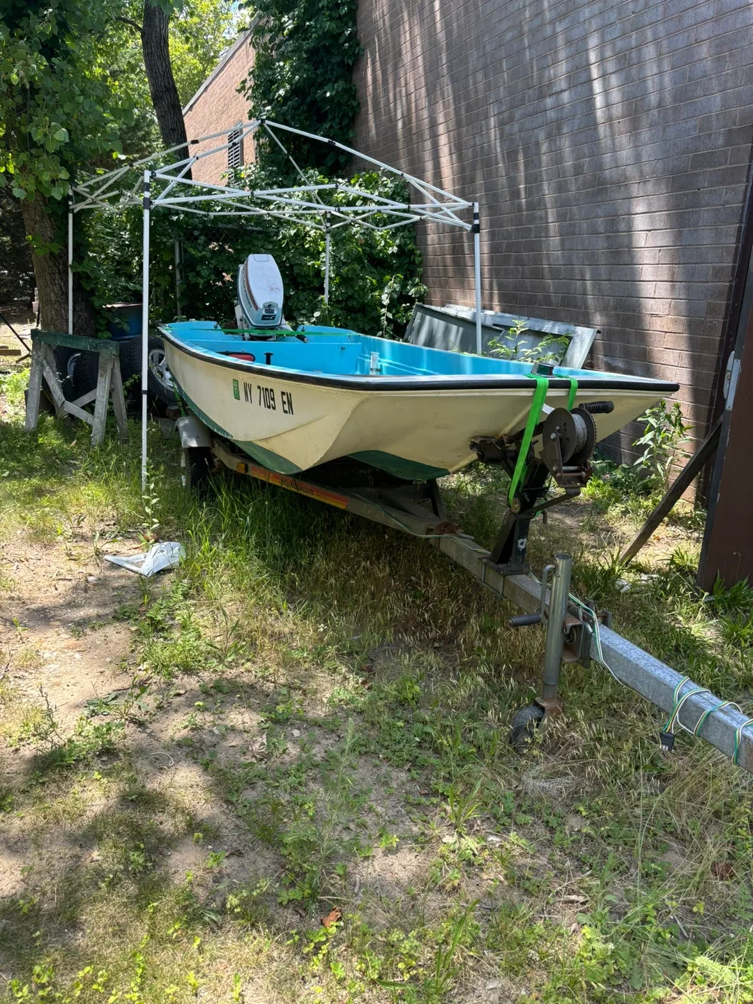 Boat with 35 Johnson Engine image indicator(4)