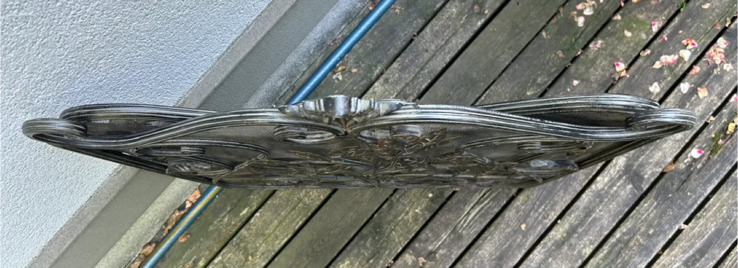 fireplace screen Decorative arched three panel fire image indicator(5)