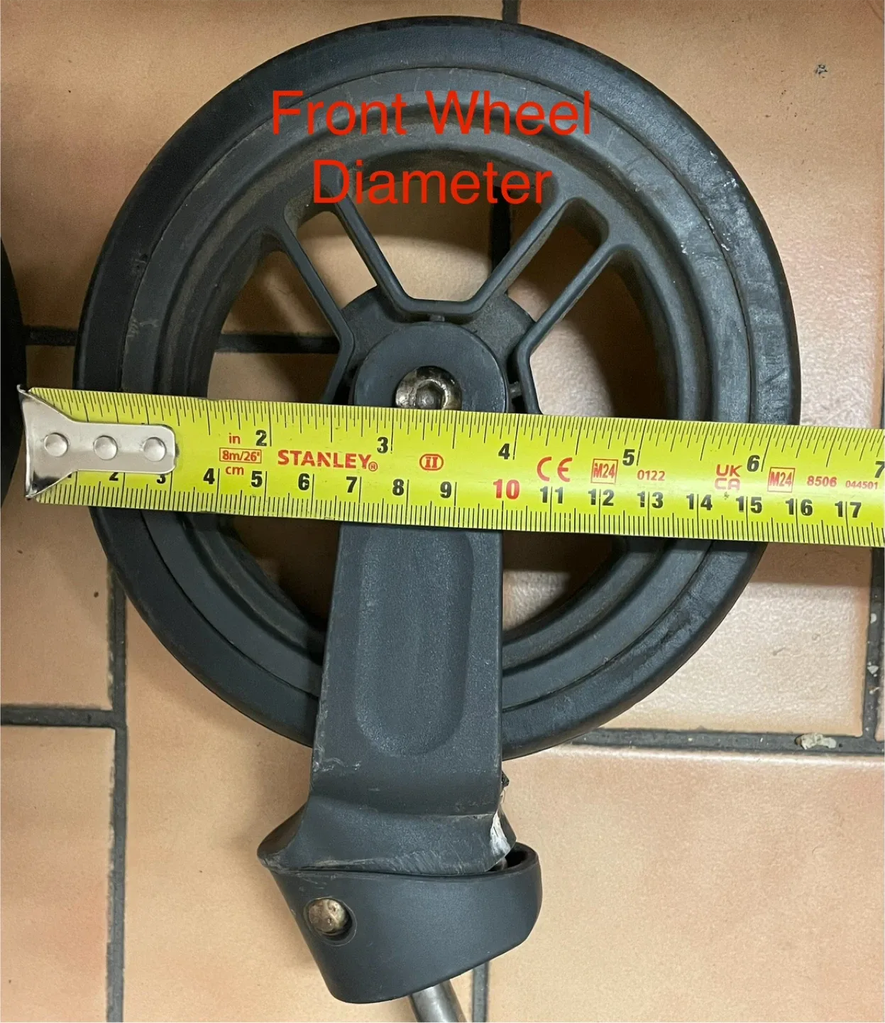 Uppababy Cruz 2011-2014 Stroller Wheels - Rear and Front image indicator(4)