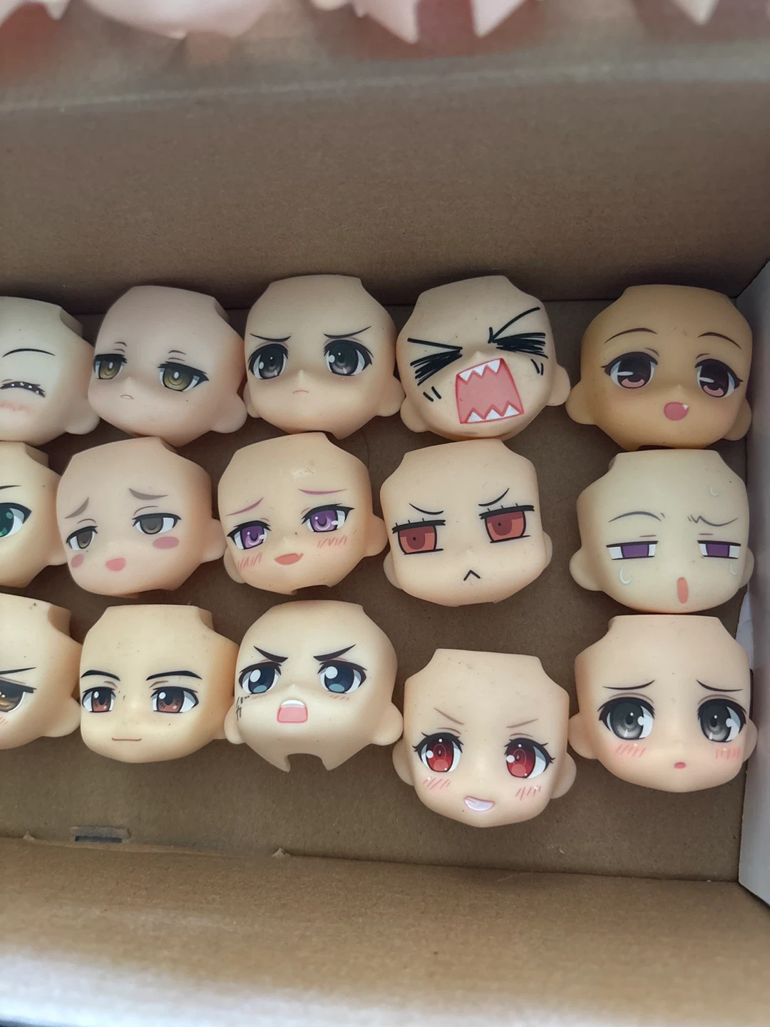 Anime Figurine Heads - Variety of Expressions - photo 2