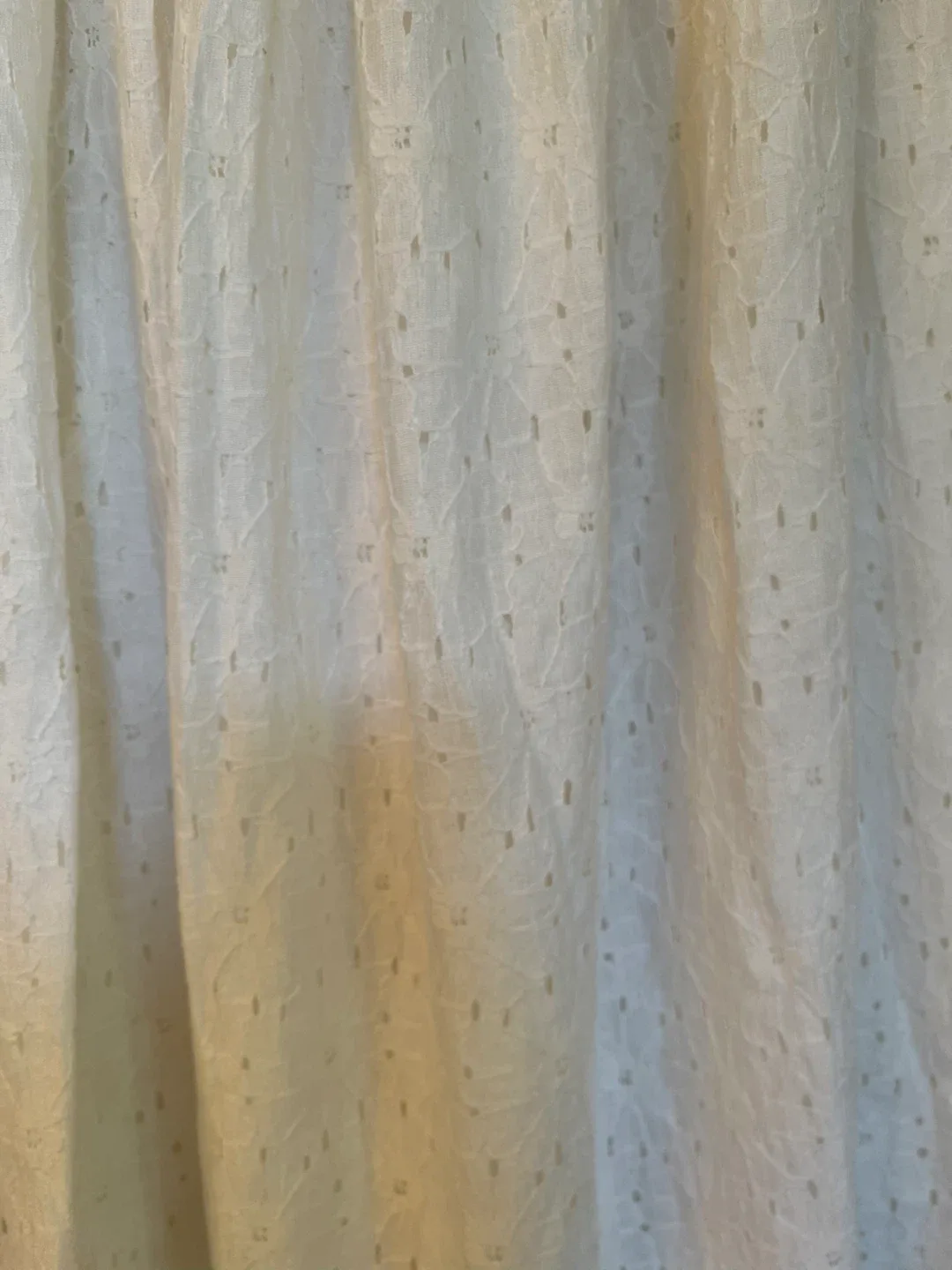 Korean Brand White Eyelet Skirt 🧡 image indicator(5)