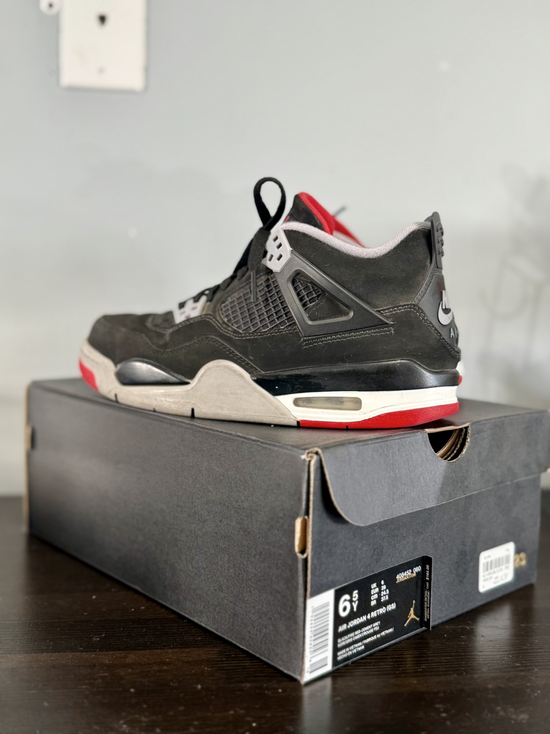 Air Jordan 4 Retro (GS) Size 6.5Y - photo 4