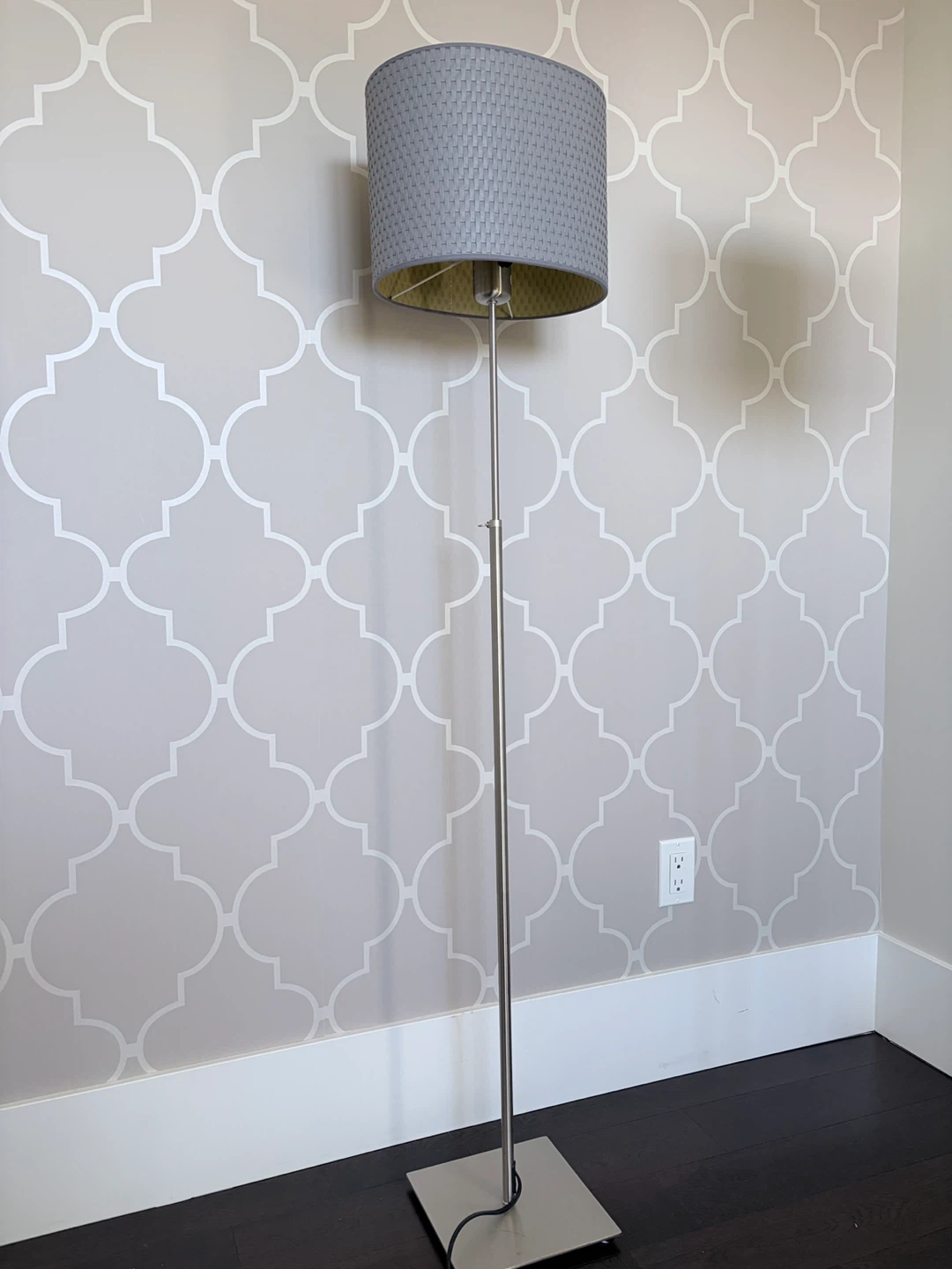 Floor Lamps - Grey and white Shade