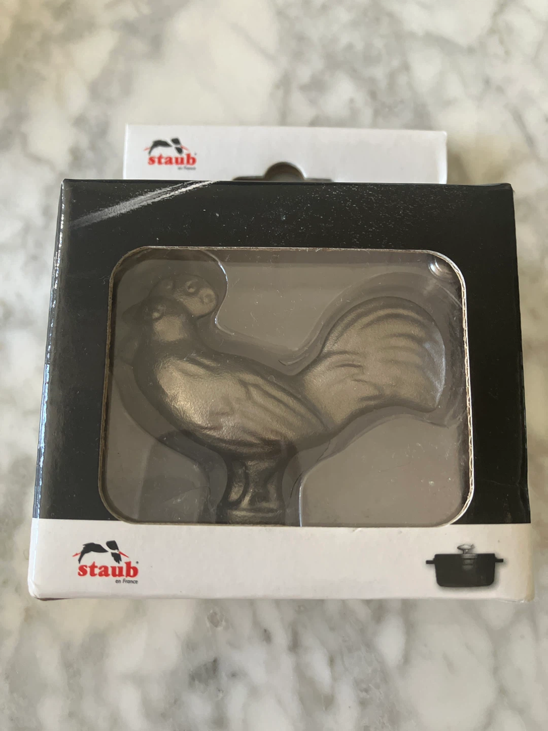 New Staub Animal Knob Rooster
