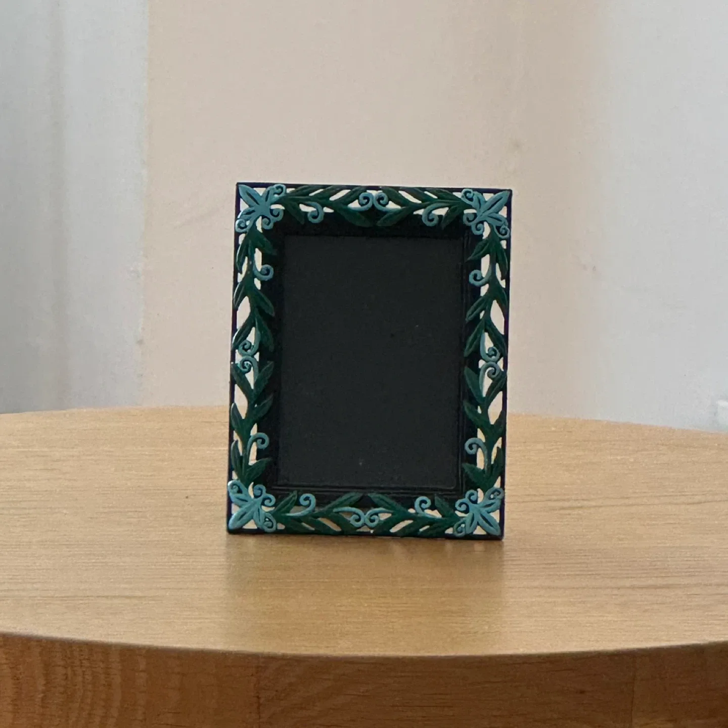 Decorative Green & Blue Picture Frame thumbnail