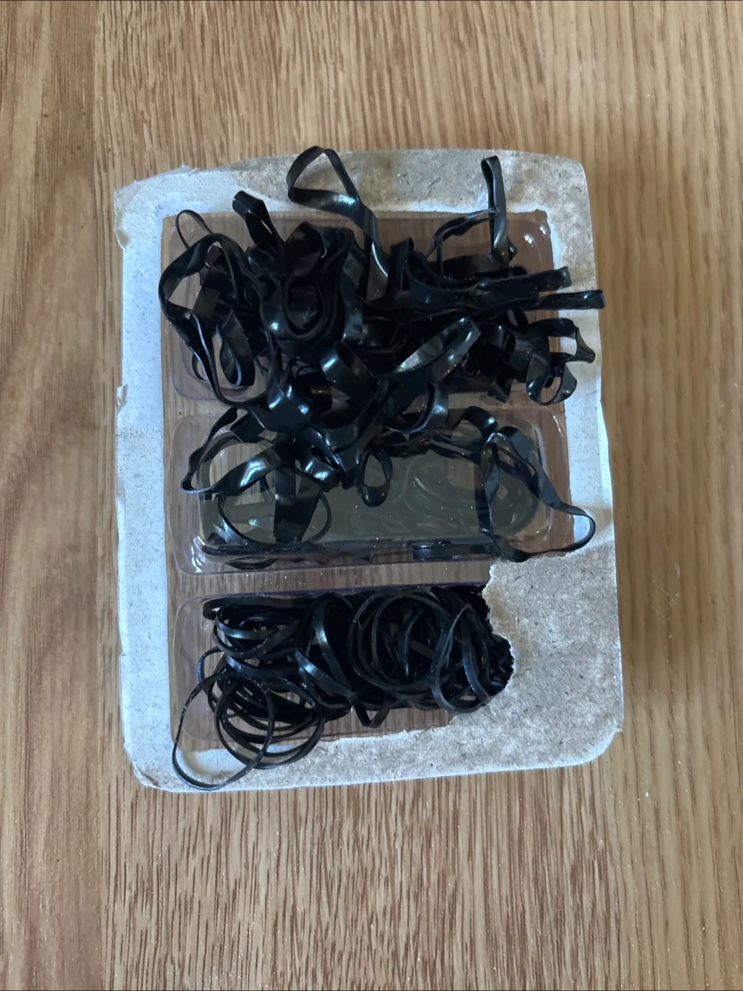Small Black Hair Elastics thumbnail