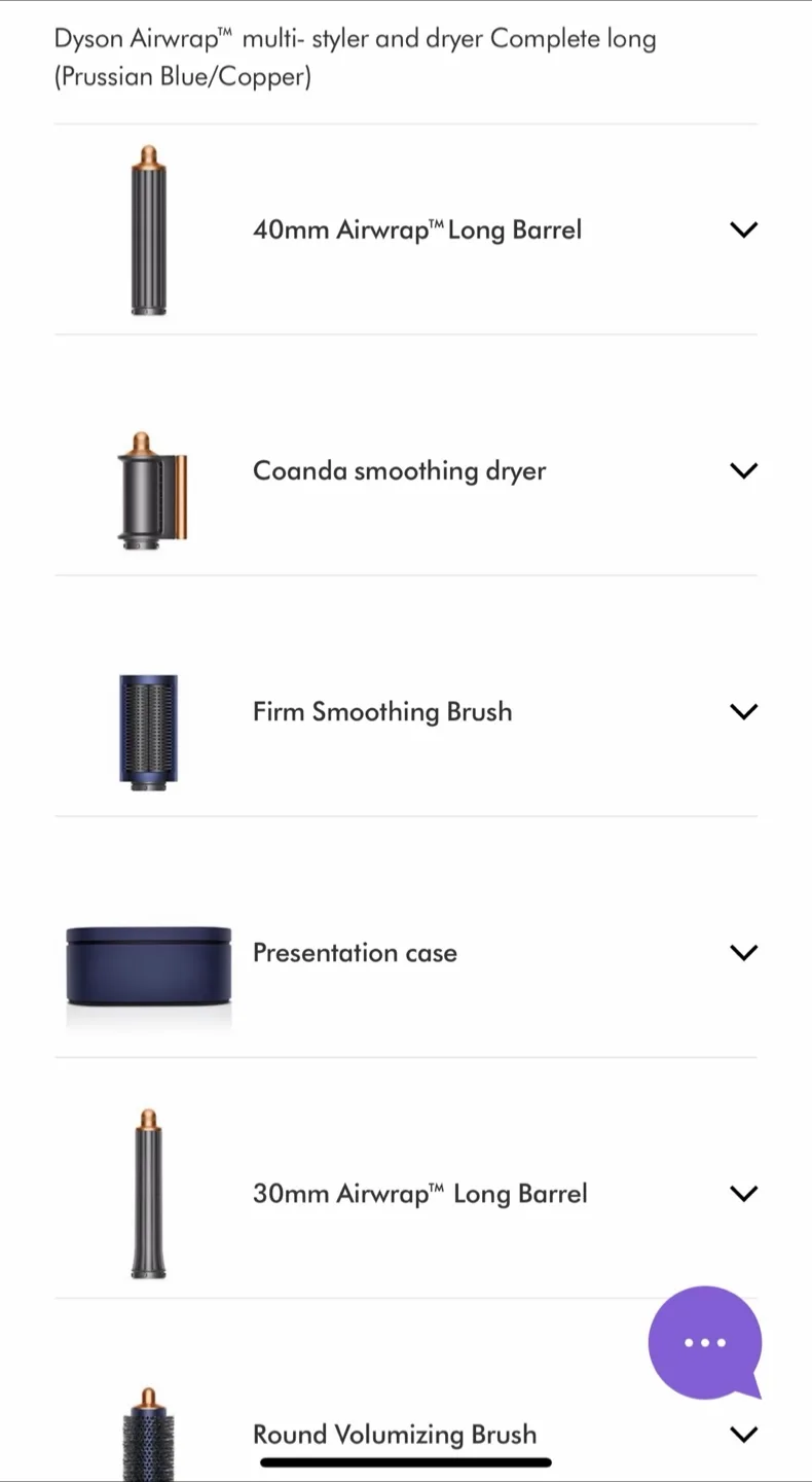 Dyson Airwrap Multi-Styler Complete Long (Prussian Blue/Copper) image indicator(3)