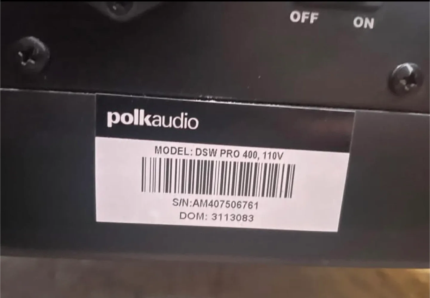 Monitor Audio Surround Sound image indicator(8)