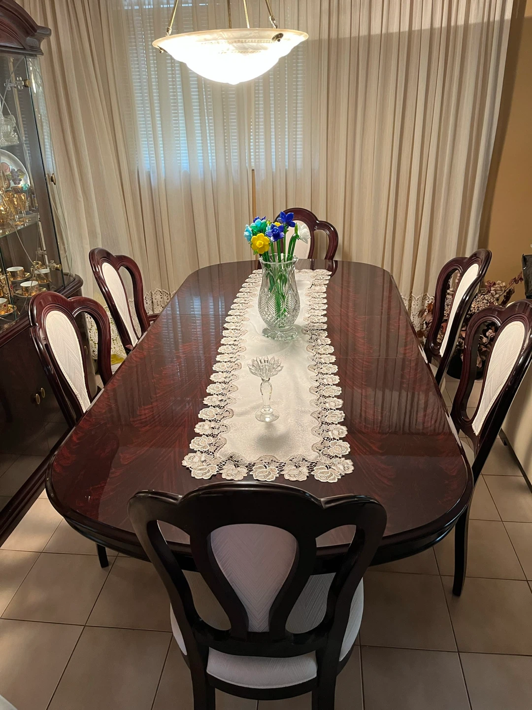 Dining Set with China Cabinet - photo 2