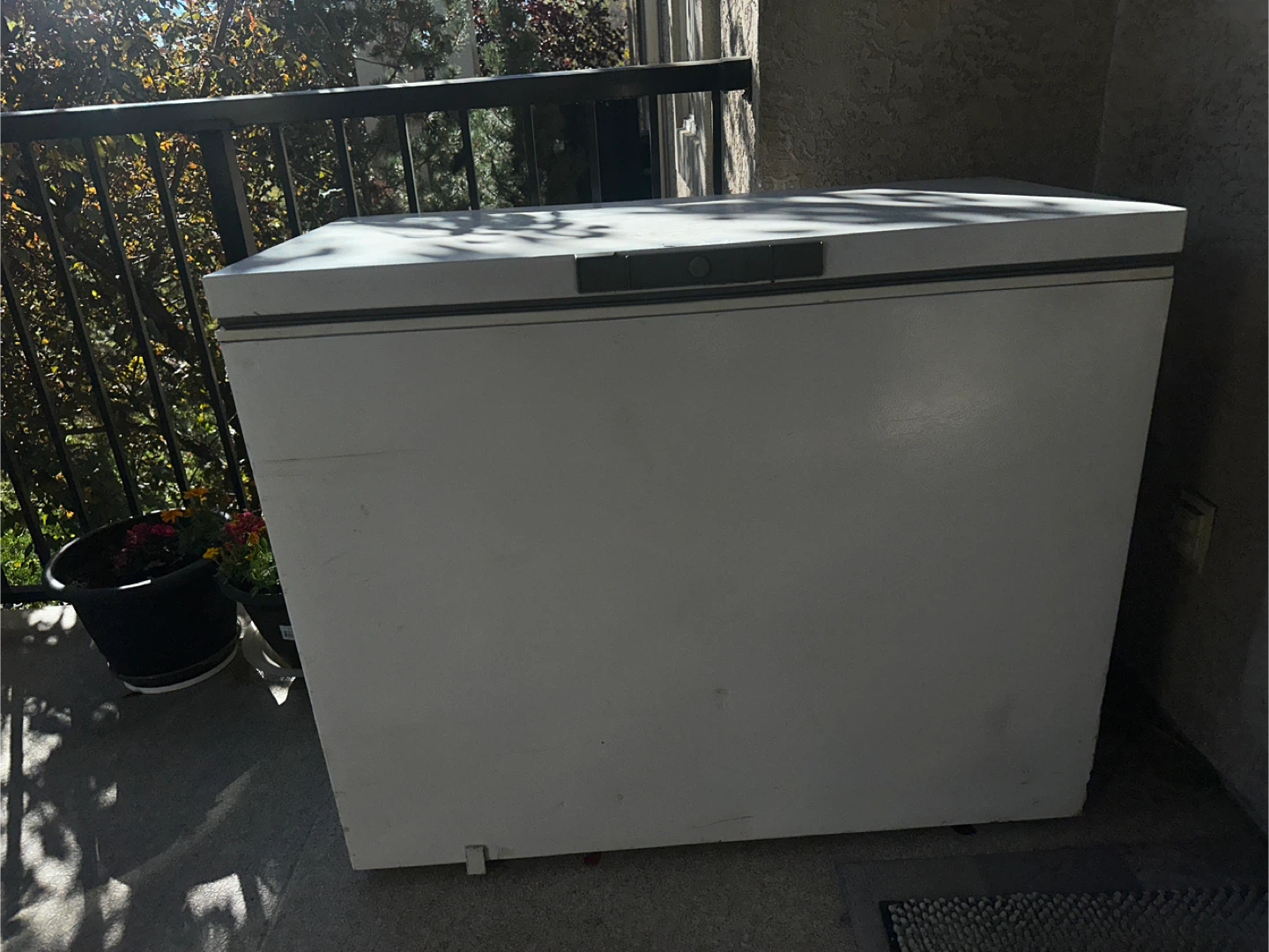 White Chest Freezer