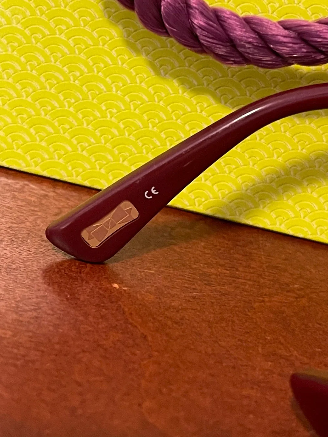 Ted Baker Cat eye Burgundy Sunglasses B686 image indicator(4)