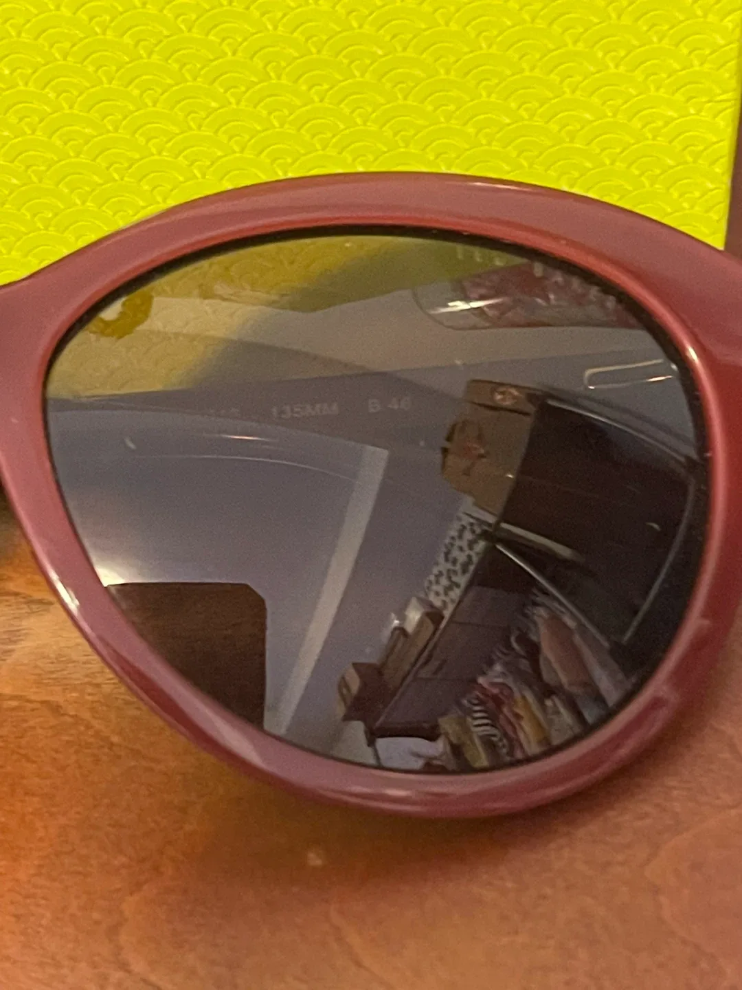 Ted Baker Cat eye Burgundy Sunglasses B686 image indicator(9)