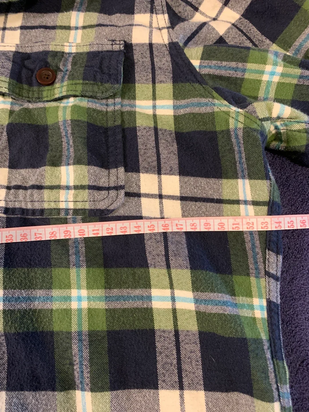 Abercrombie & Fitch XL Plaid Flannel Shirt 🧡 image indicator(6)