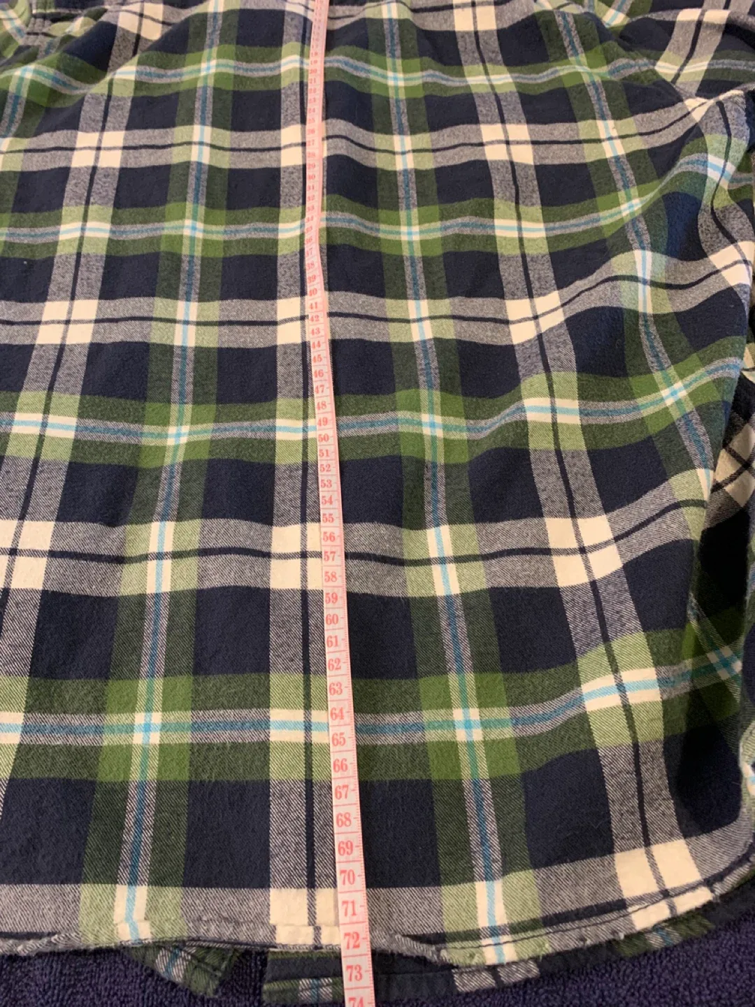 Abercrombie & Fitch XL Plaid Flannel Shirt 🧡 image indicator(7)