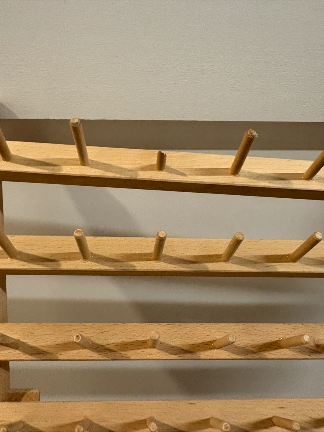 Wooden thread holder - photo 3