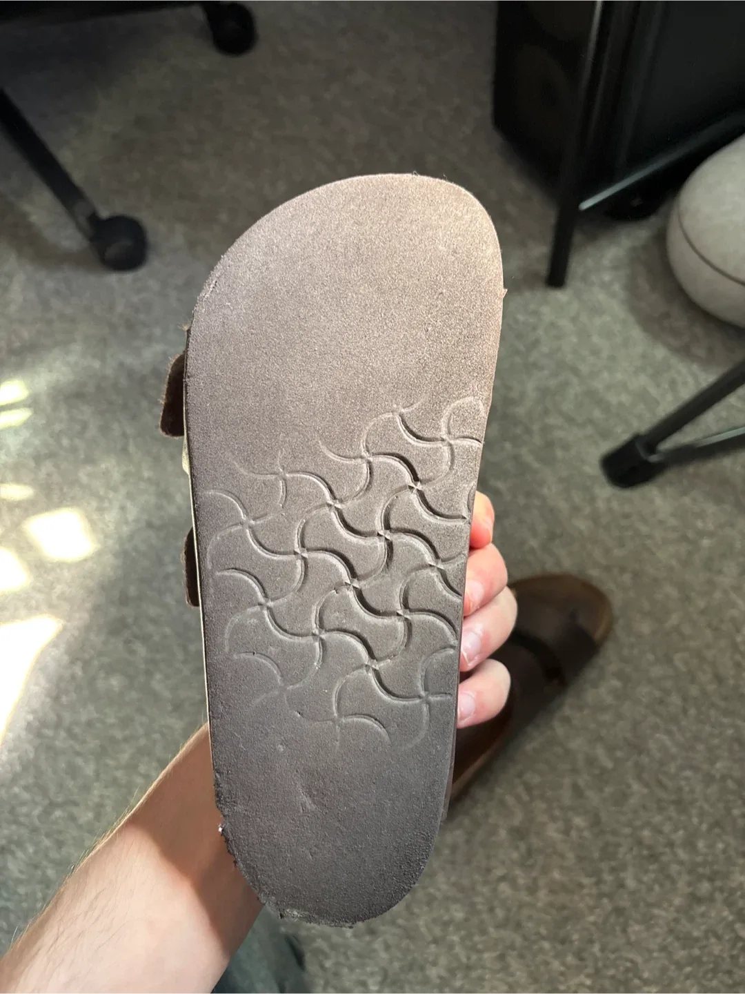 Birkenstock Arizona Brown Sandals Size US 11 image indicator(2)