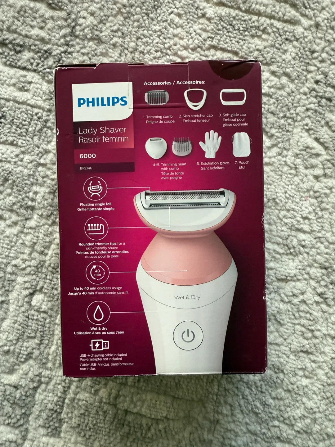 Philips Lady Shaver 6000 - New in Box
