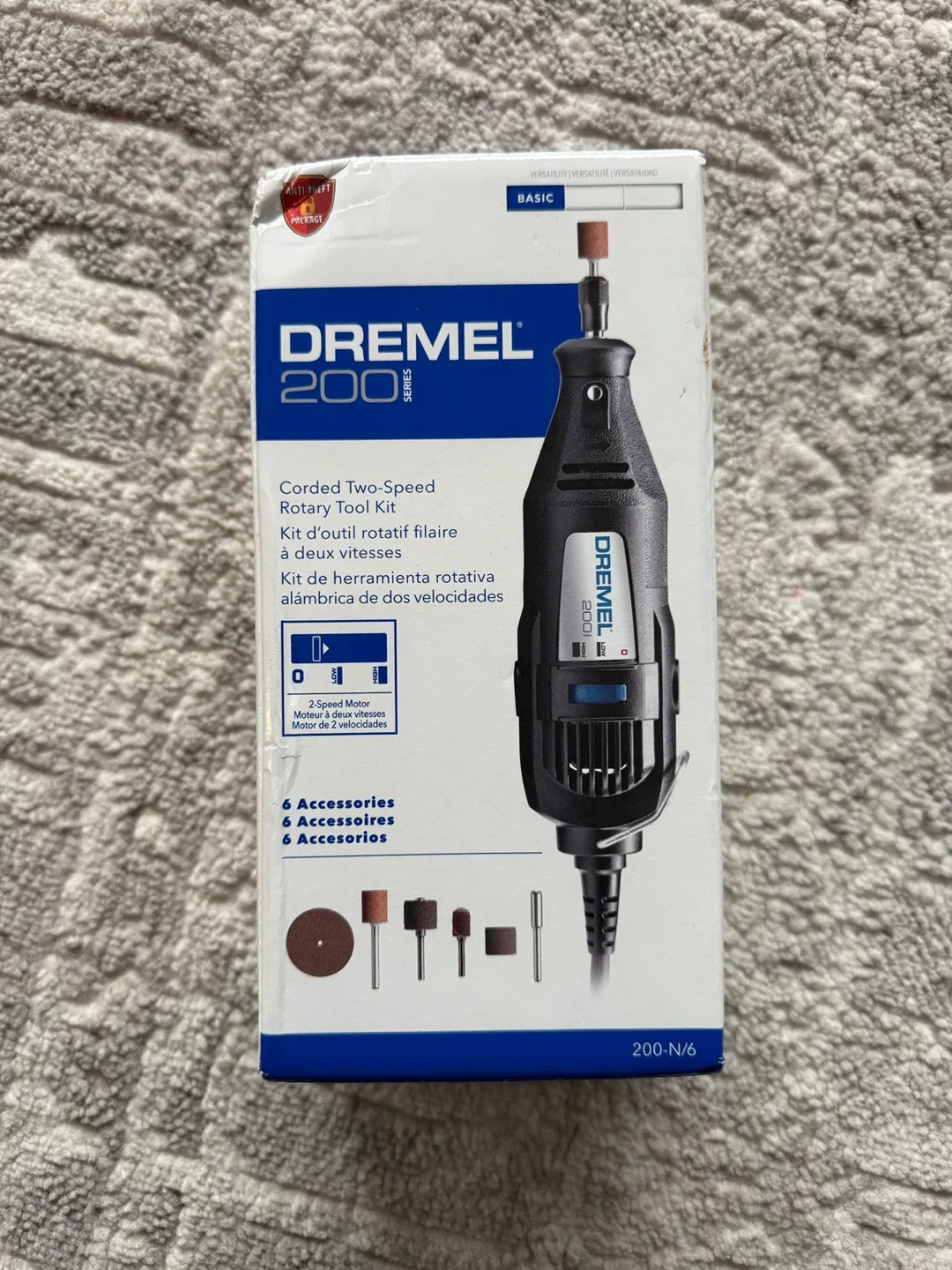 Dremel 200 Series Corded Rotary Tool Kit - NEW
