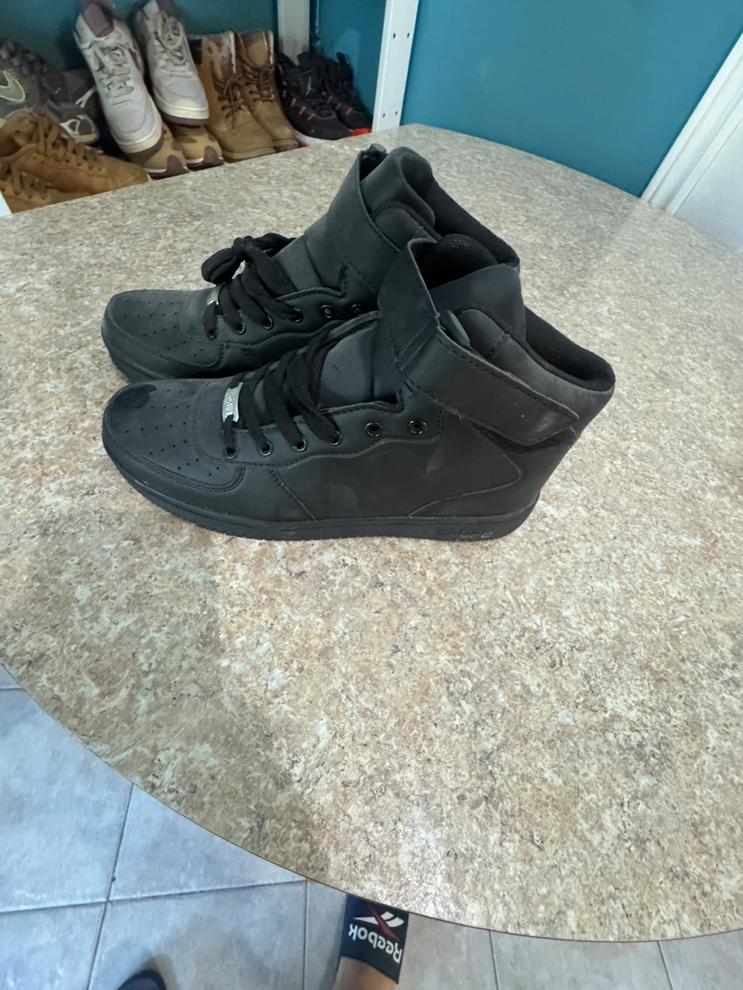 Red High Top Sneakers - Size 8.5 - photo 3