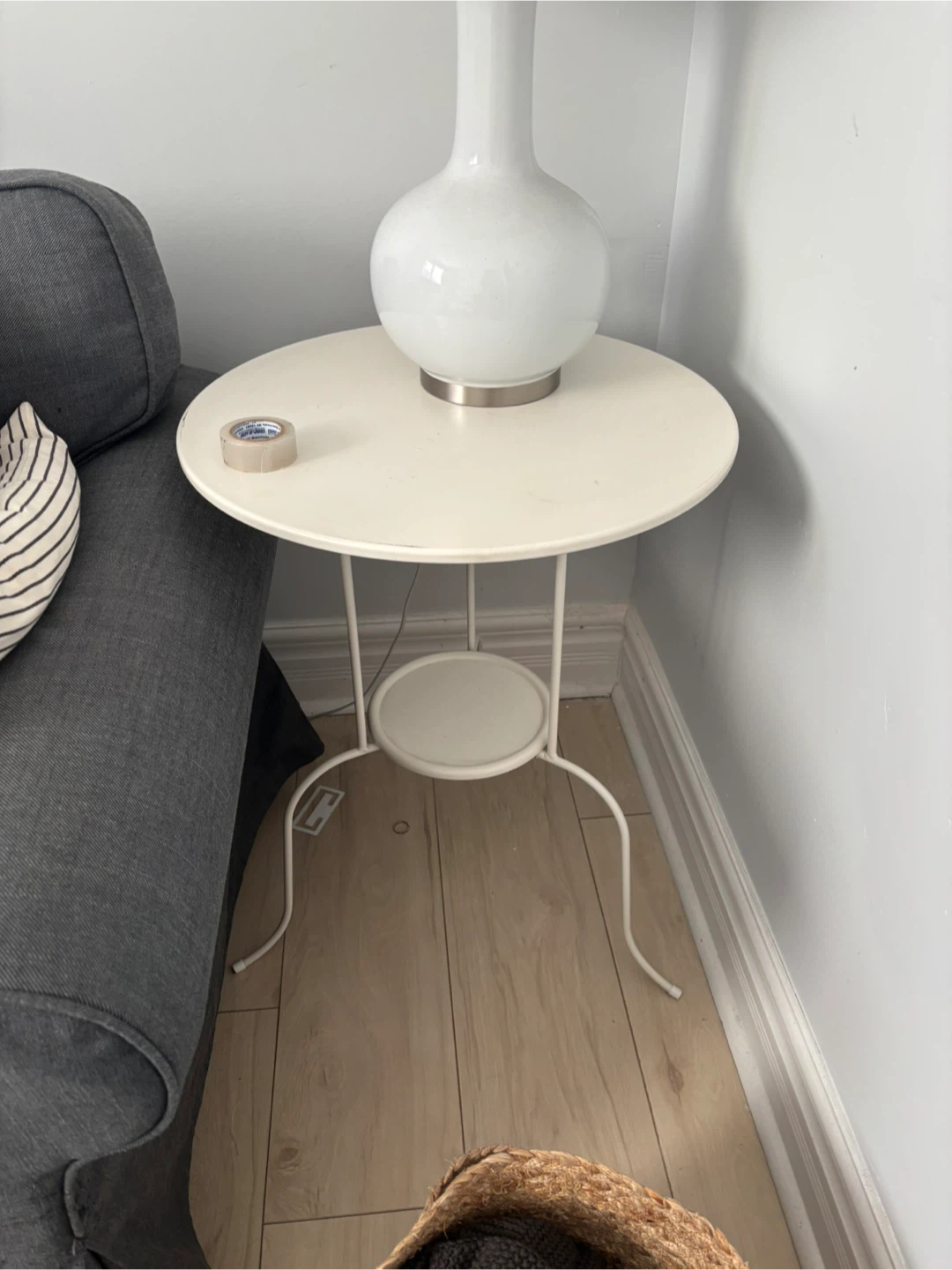 White Side Table