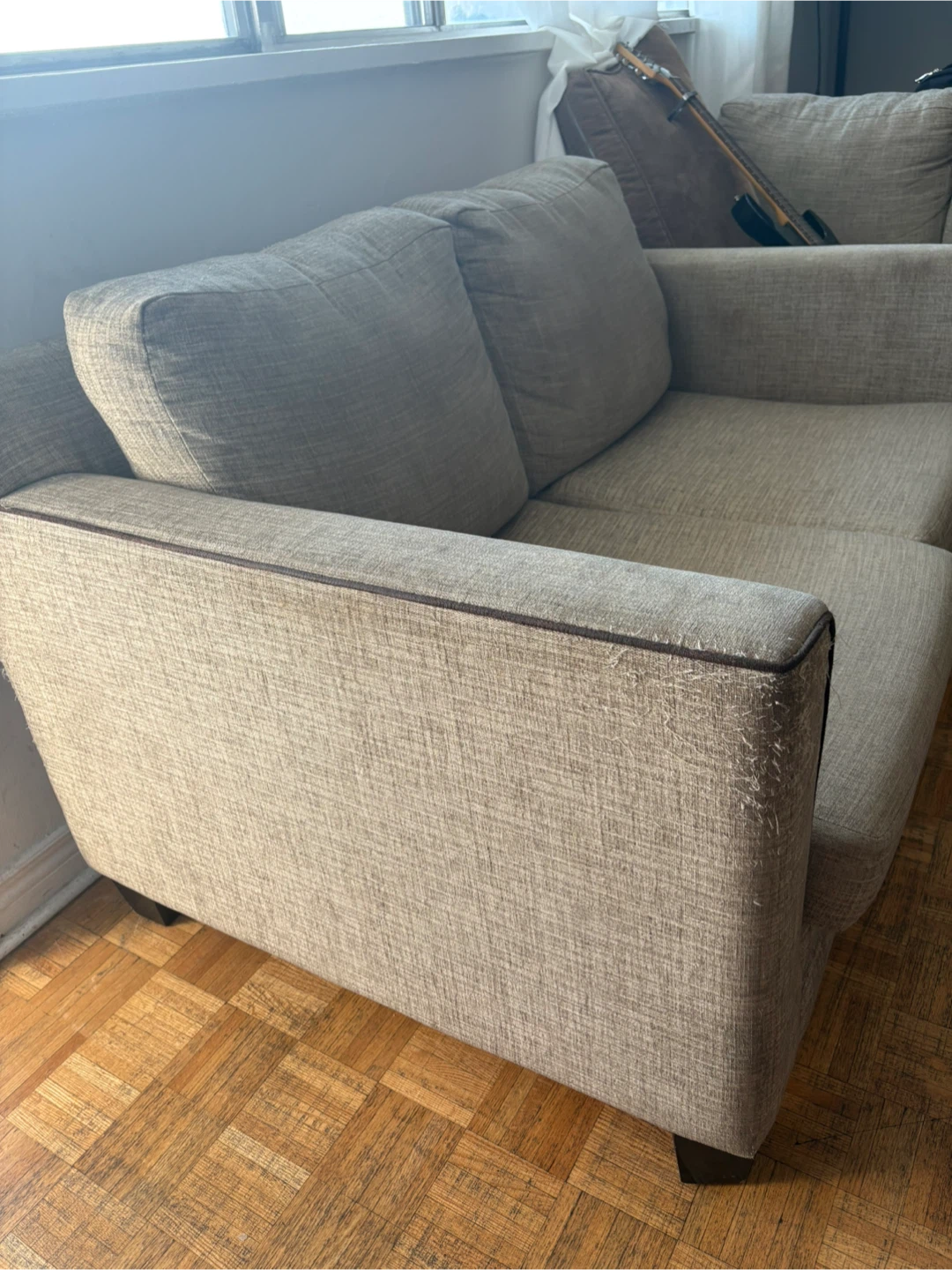 Beige Sofa and Loveseat Set - photo 4