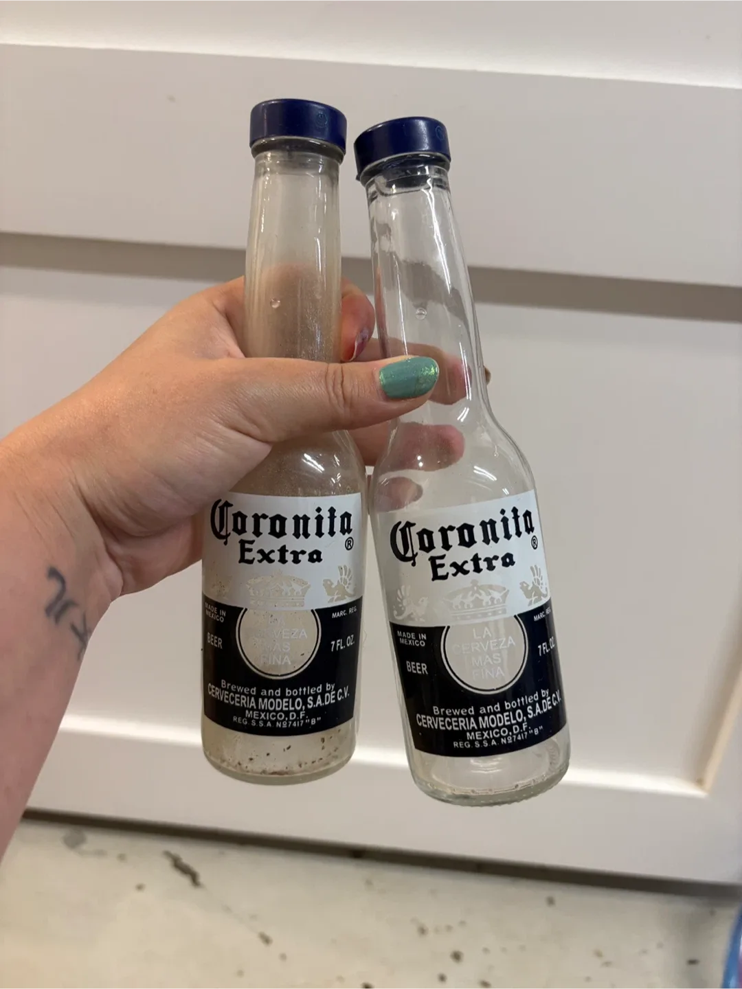 Corona salt and pepper shakers thumbnail