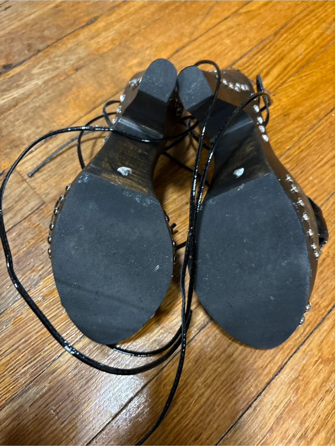 Roberto Durville Black Heels size 8 image indicator(5)