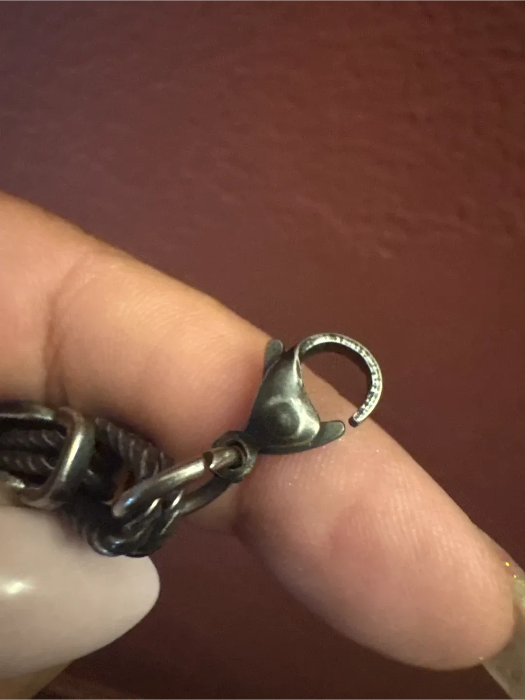 Black Stainless Steel Bracelet New image indicator(4)