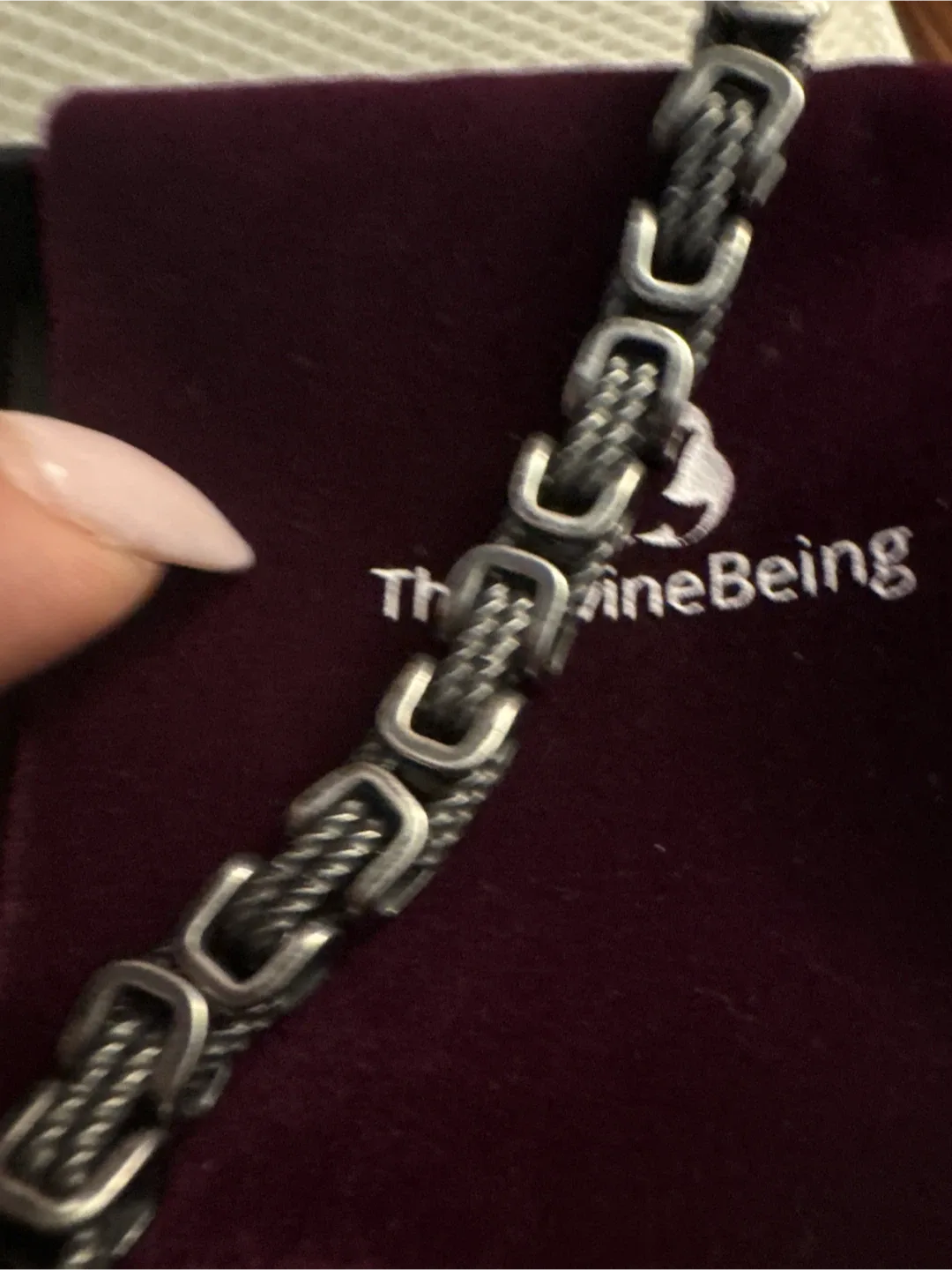 Black Stainless Steel Bracelet New image indicator(8)