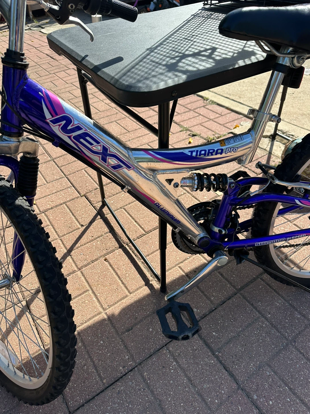 NEXT Tiara Pro 7-Speed Bike - Purple/Silver - photo 2