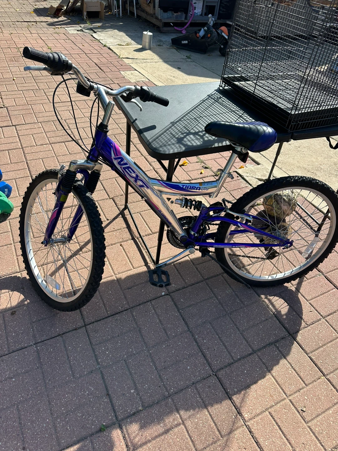 NEXT Tiara Pro 7-Speed Bike - Purple/Silver