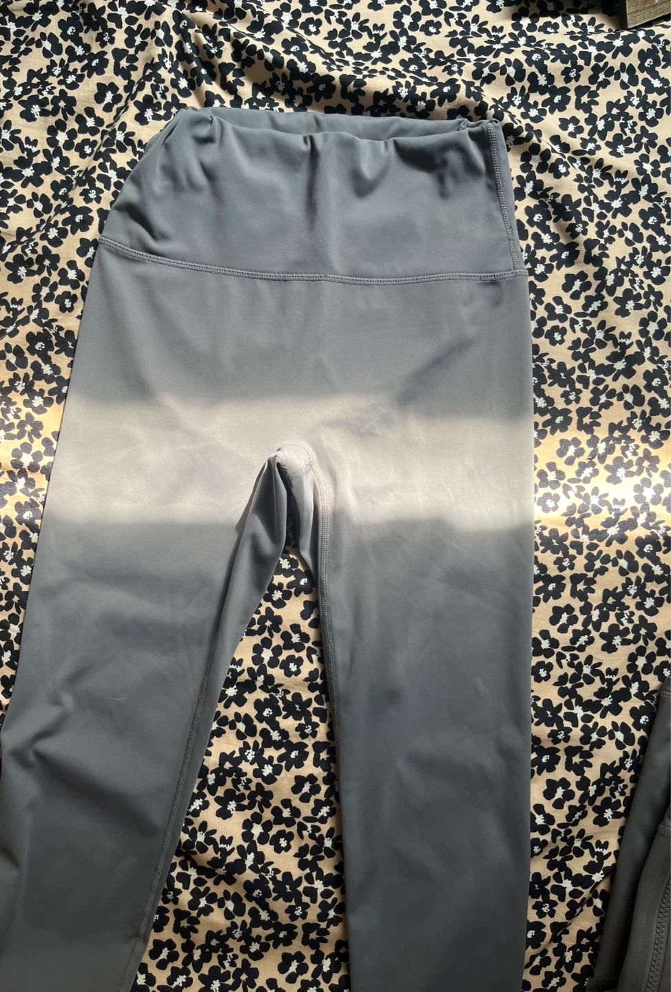 Gray Athletic Jacket & Leggings Set - photo 2