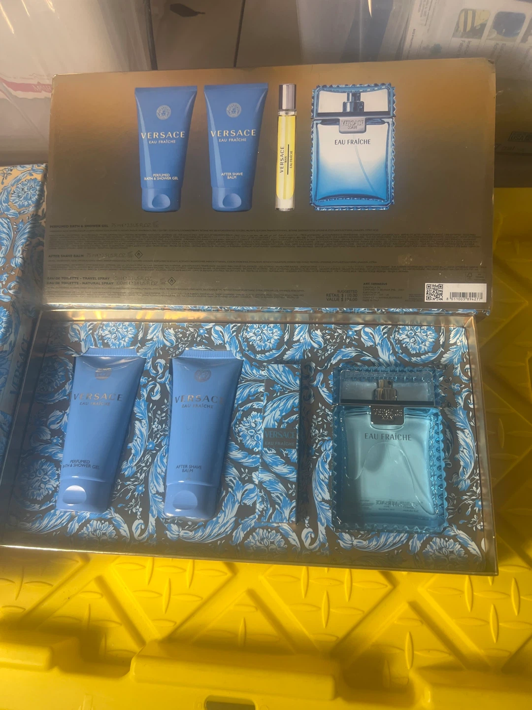 Versace Eau Fraiche Men's Gift Set - New - photo 2