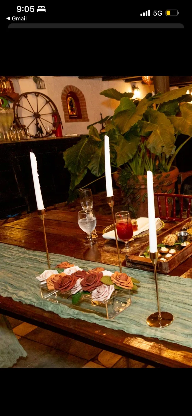 Ling's Moment Artificial Roses - Walnut Brown Shades image indicator(3)