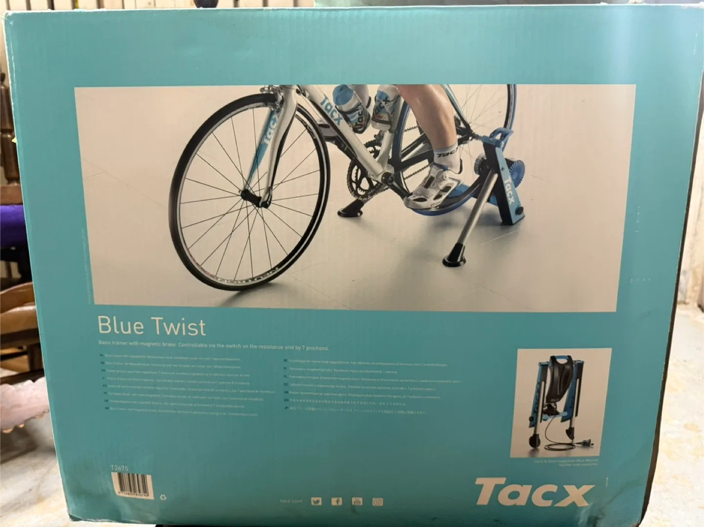 Tacx Blue Twist Bike Trainer image indicator(9)