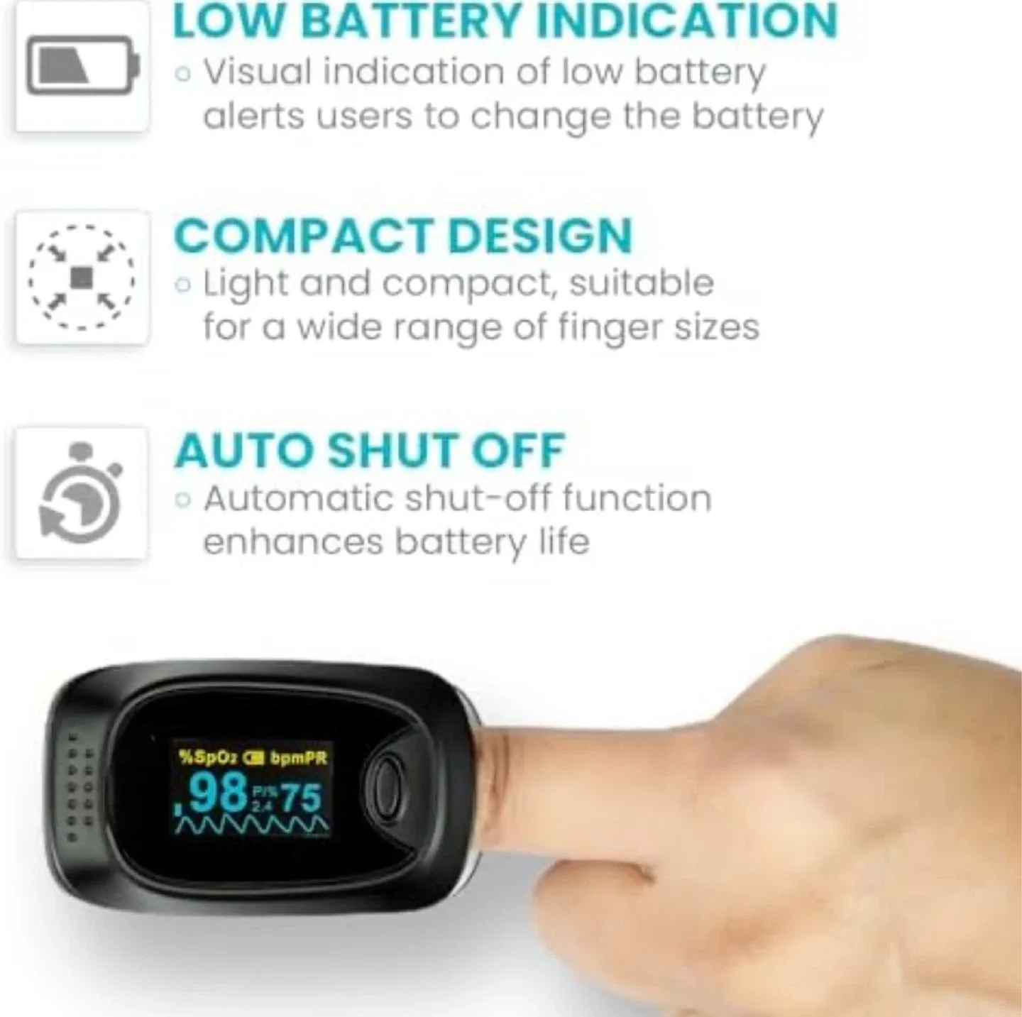 Pulse Oximeter - Like New! image indicator(3)