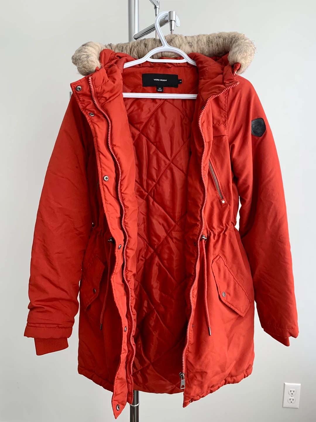Vero Moda Orange Parka Jacket Women’s Extra Small (from The Bay) - photo 2
