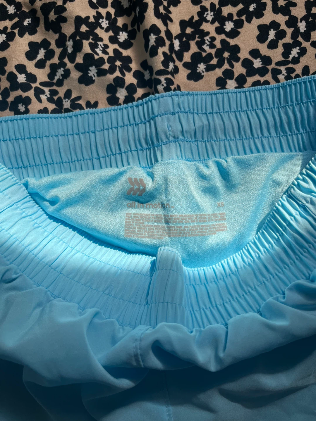All in Motion XS Blue Running Shorts - photo 3