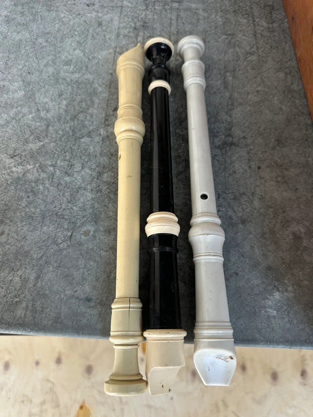 Three Recorders - Beige, Black, Grey image indicator(4)