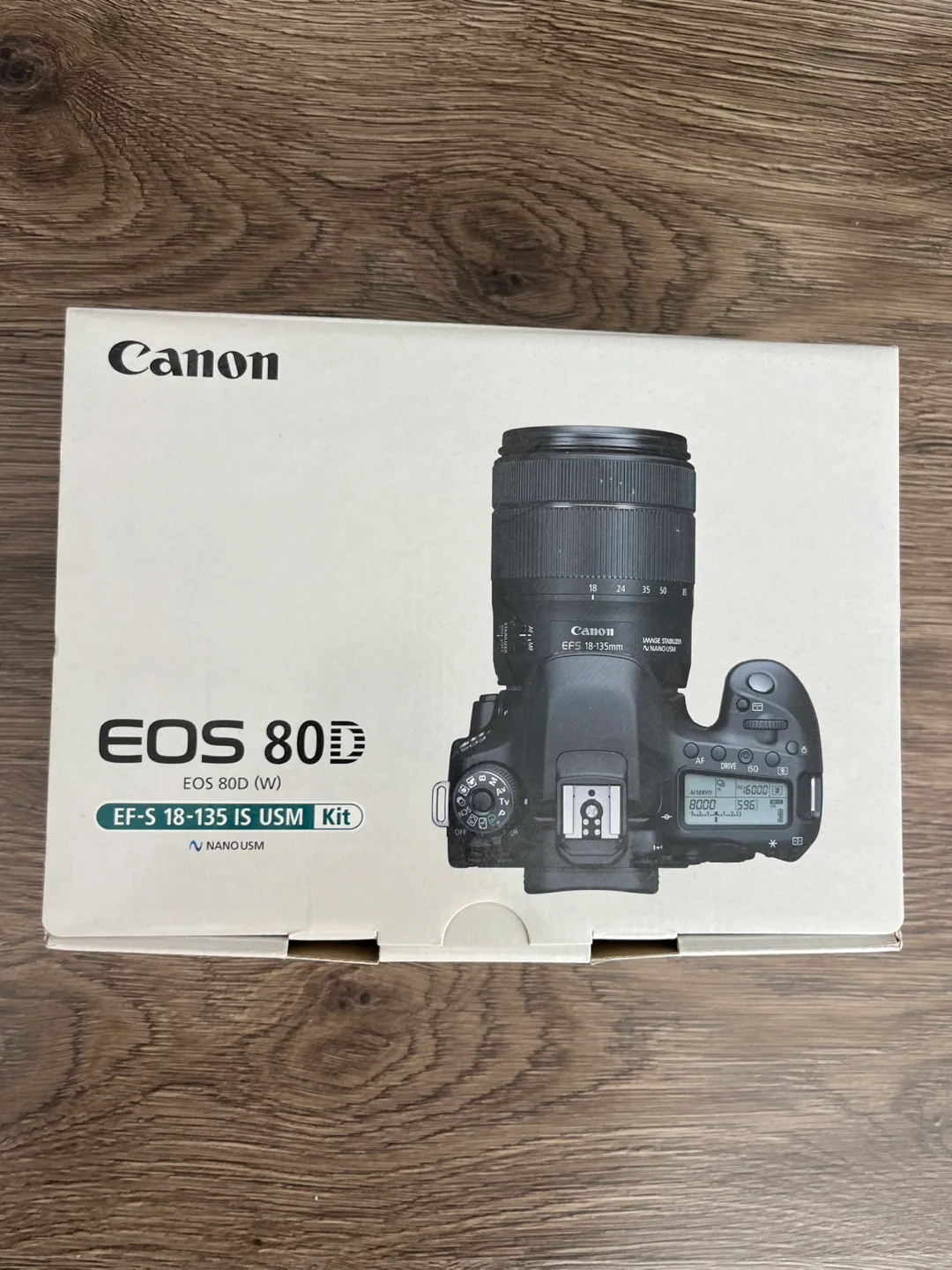 Canon EOS 80D Camera with EF-S 18-135mm Lens image indicator(8)
